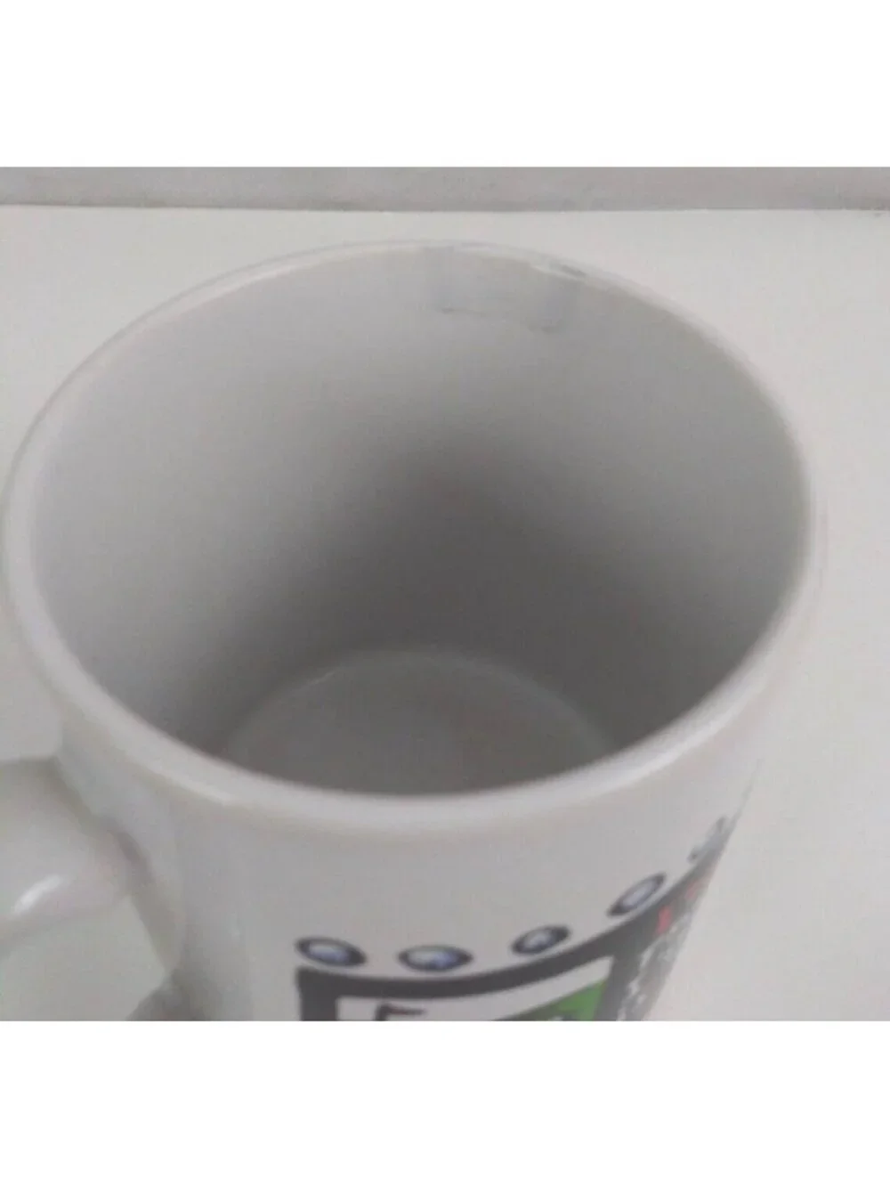 Hallmark Shoebox Greeting Im 60 Only Hill Im Over Is On A Golf Course Coffee Cup